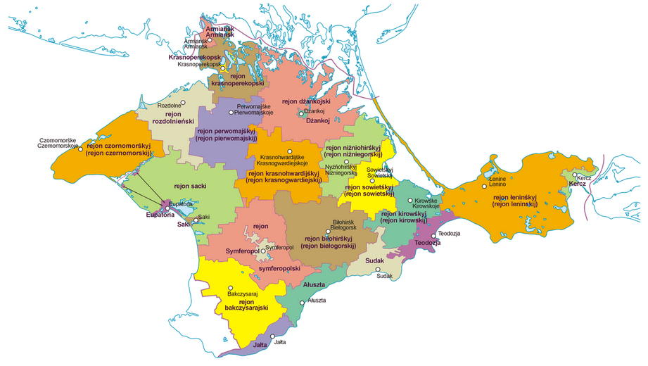 Polska Wikipedia powiela fałszywą narrację, że Krym należy do Rosji