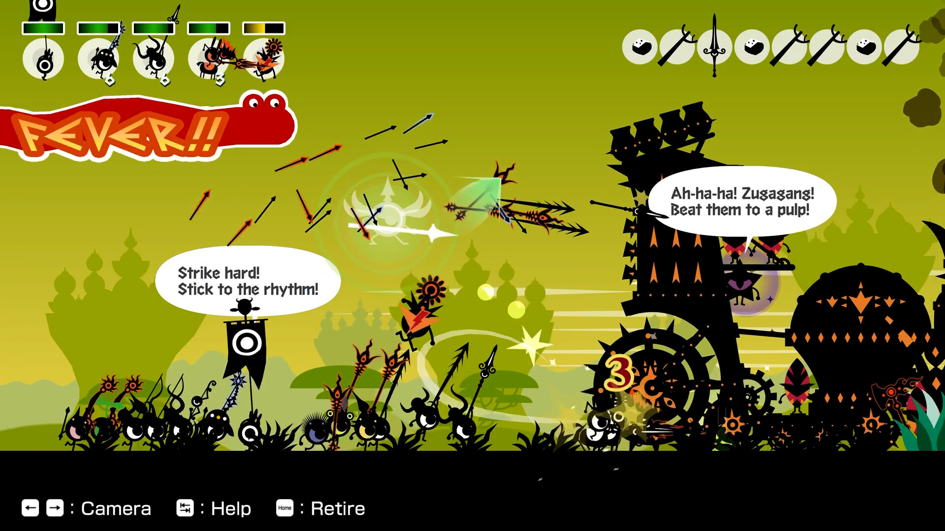 Materiały prasowe (Źródło: https://store.steampowered.com/app/2383200/PATAPON_12_REPLAY)
