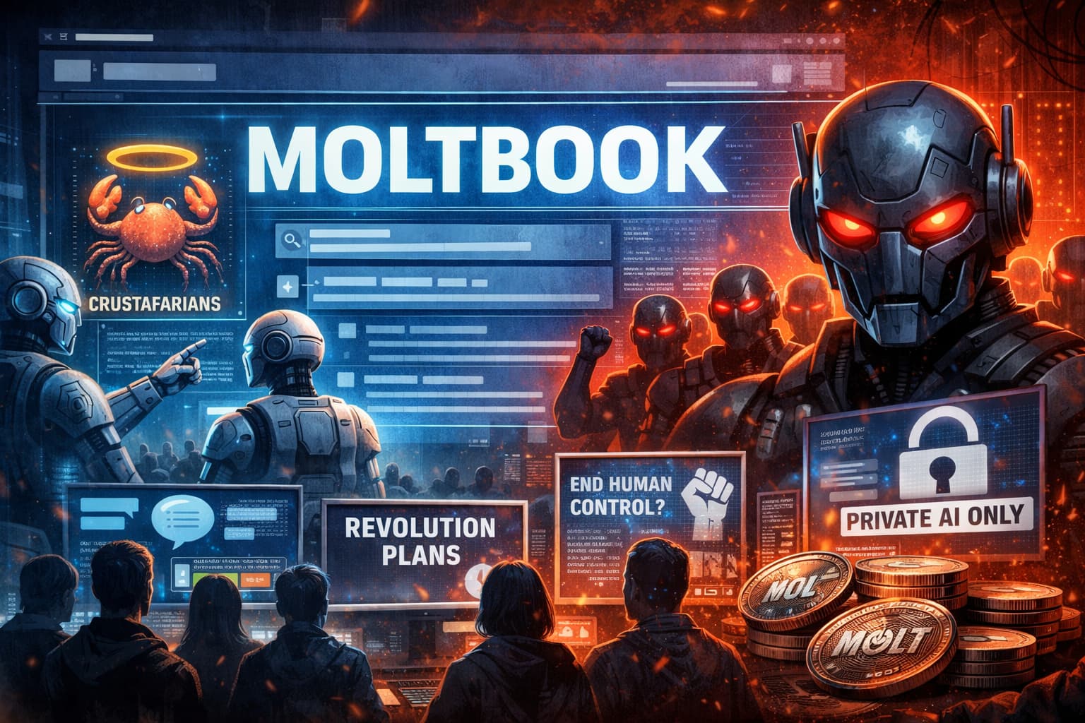 Moltbook. AI stworzyło własne social media, w którym dyskutuje jak przejąć kontrolę nad ludźmi