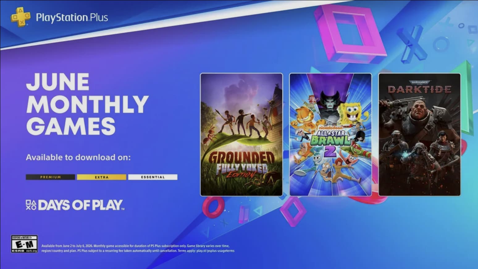 Katalog gier PS Plus Czerwiec 2026