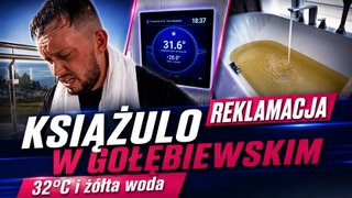 Apartament za fortunę, a w pokoju ponad 32 stopnie i żółta woda! Nagranie Książula z pobytu w nowym hotelu Gołębiewski obiegło sieć