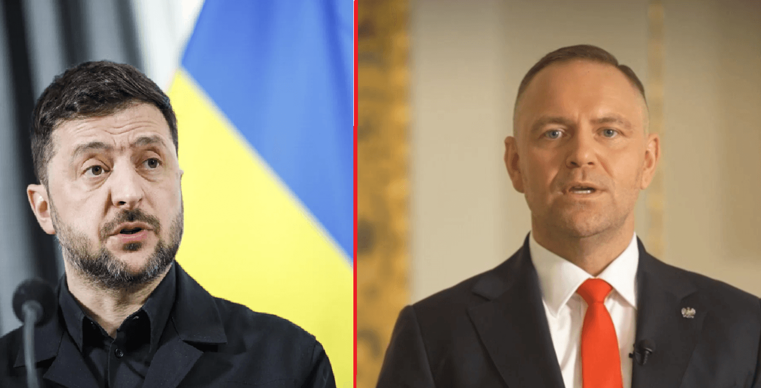 Nawrocki odebrał Zełenskiemu Order Orła Białego. Decyzja po sporze o Bohaterów UPA