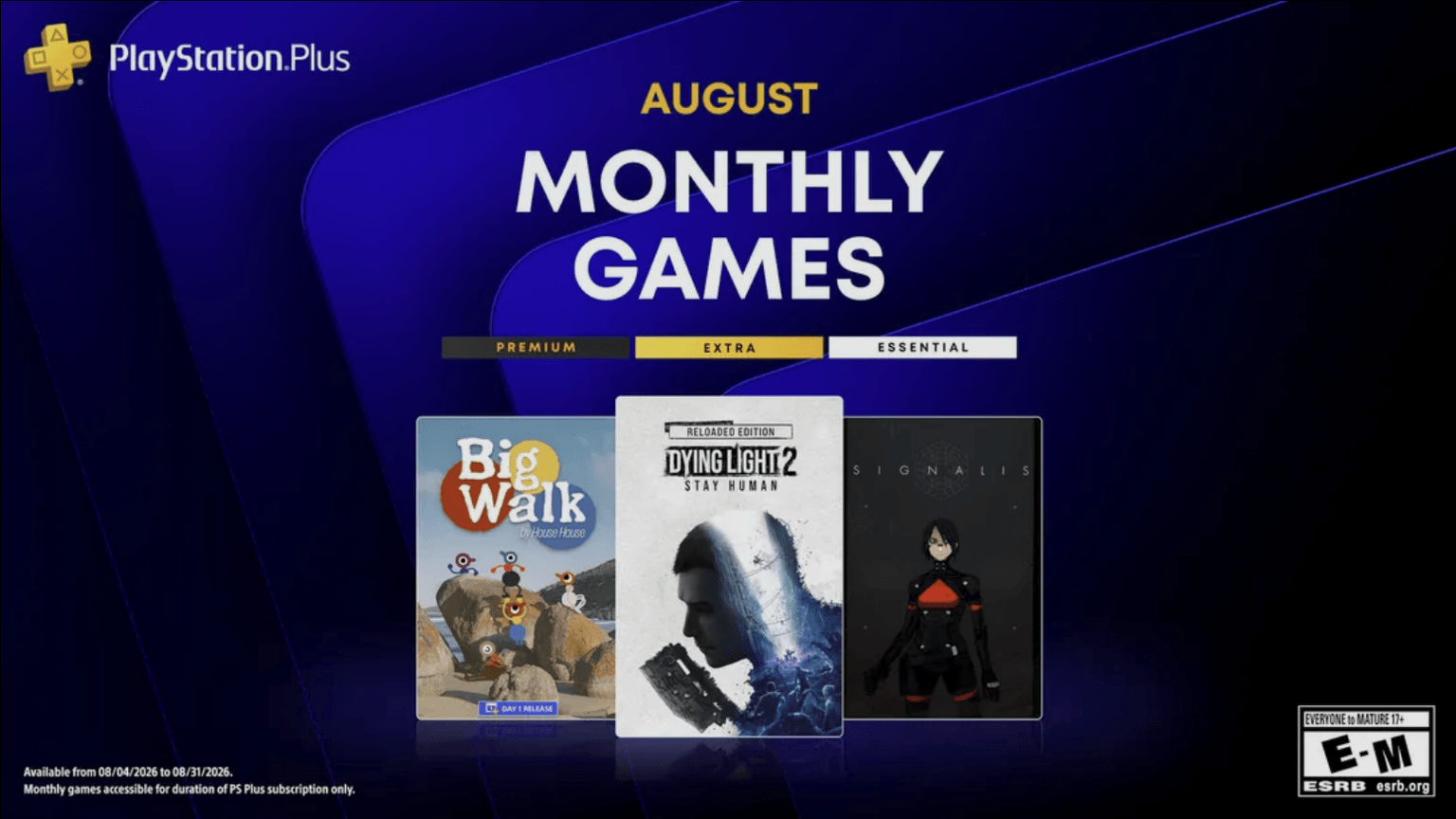 Katalog gier PS Plus Sierpień 2026