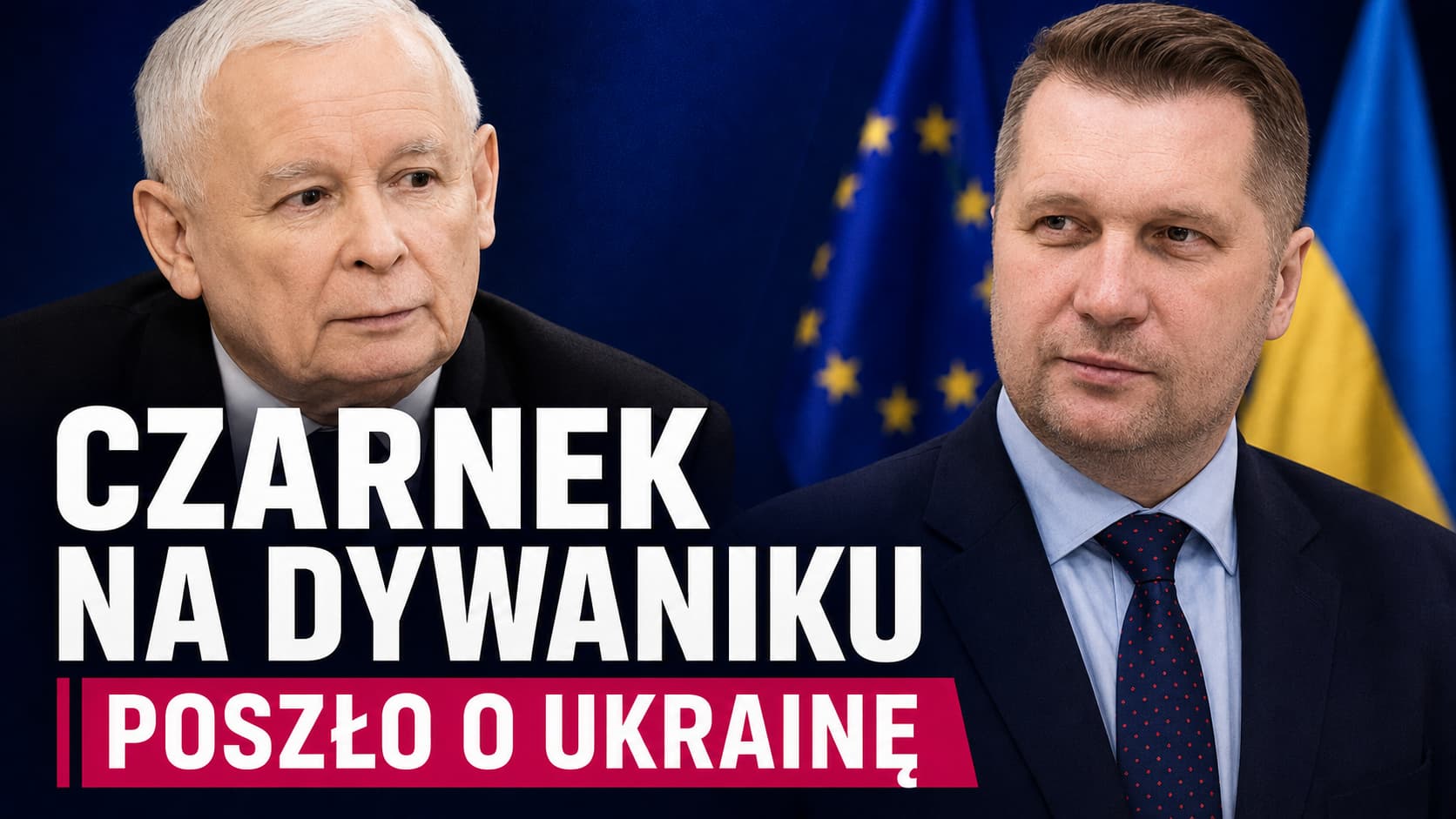 Kaczyński wzywa Czarnka na dywanik. Poszło o pieniądze dla Ukrainy